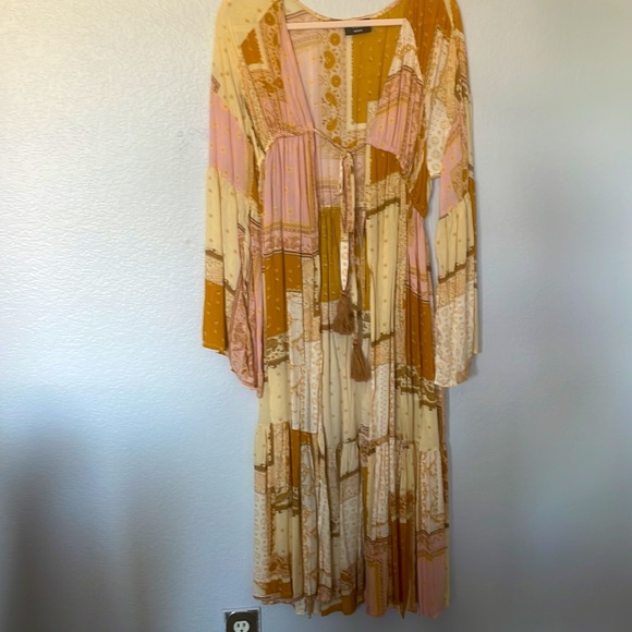NWT VICI WAITING ON THE SUN PATCHWORK DUSTER KIMONO 😍😍 - Picture 8 of 9